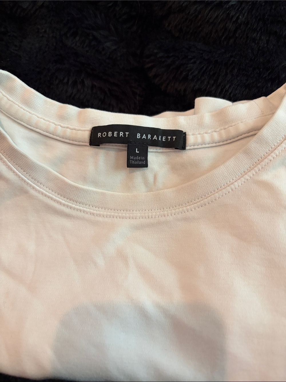 Robert Barakett White Tee
